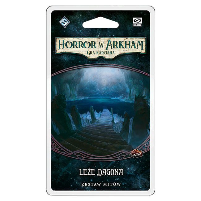 GRA KARCIANA HORROR W ARKHAM LCG - mit LEŻE DAGONA - GALAKTA - przedsprzedaż