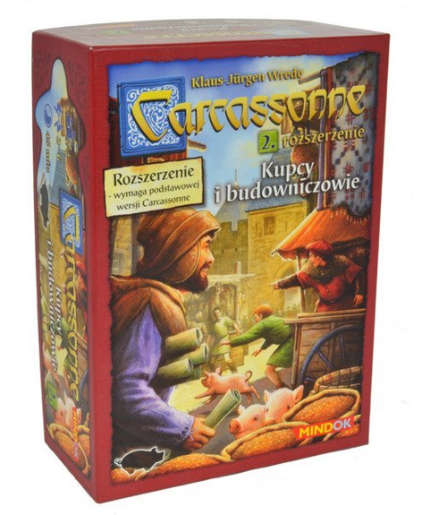 CARCASSONNE: KUPCY I BUDOWNICZOWIE 