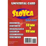 SLOYCA Koszulki UNIVERSAL CARD (58x88mm), 100 sztuk