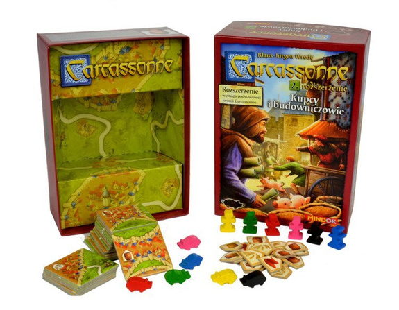 CARCASSONNE: KUPCY I BUDOWNICZOWIE 